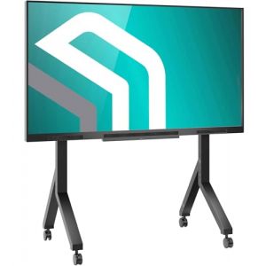 ONKRON Support TV roulettes pour 70-110 Pouces &Eacute;crans Interactifs & TVs, Pied Television Mobile Charge Max 125 kg, Support TV sur Pied Max VESA 1000x800, Chariot Tele roulettes Noir TS2081-B (ONKRON Technologies, neuf)