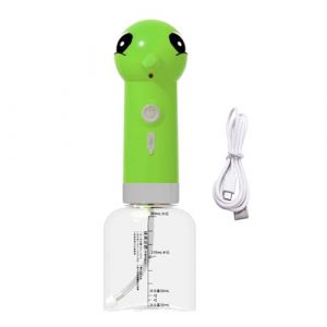 Distributeur de savon de bain pour chien, distributeur de mousse électrique pour chien, accessoire de douche rechargeable pour baignoire, salle de bain, évier de cuisine, baignoire, 25 x 8 cm (HongGuoShangMao, neuf)