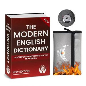 Coffre Fort livre avec clef, Boite secrete cachette adulte, Coffre fort cachette secrète, Tirelire Livre, Coffre dissimulé, Rangement secret pour bijoux argent, Sac Ignifuge (IMSIAT, neuf)