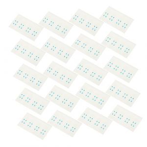 VICASKY Lot De 80 Autocollants De Bandes Respirantes Et Invisibles Qualité Médicale (Micanties, neuf)