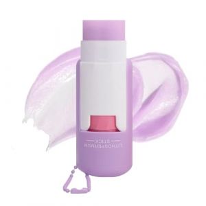 Baume à Lèvres Hydratant - 46g Rouge À Lèvres Incolore Cosmétique,Avec Brillance Labiale Nourrissante Et Chaîne De Perles | Pour Femmes Hommes Jeunes Et Amis Hiver Et Temps Froid Maquillage (bruste, neuf)