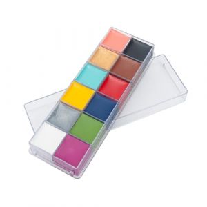 Ensemble De 12 Peintures Pour Le Visage Sans Pour Les Garçons Et Les Filles Pigments Pour Les Fêtes (MLOOZK, neuf)
