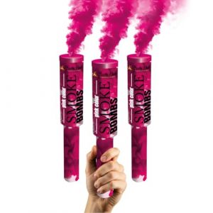 Lot de 3 Fumigènes à Main Rose – Déclenchement à Goupille, Durée 60 Secondes, Couleurs Vibrantes | Fumigène Couleur à Tenir en Main – Catégorie F1 | Zenda Club® – Livraison Gratuite 48H (ZENDACLUB, neuf)