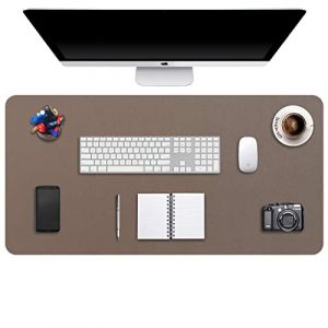 DOBAOJIA Sous-Main Bureau XXXXL, Tapis de Bureau, Tapis de Clavier et Souris, Tapis de Portable, Pad &Eacute;criture, Mouse Pad, pour Bureau/Maison/Gaming, PU &Eacute;tanche + Su&egrave;de Antid&eacute;rapant 100 x 50cm (DOBAOJIA, neuf)