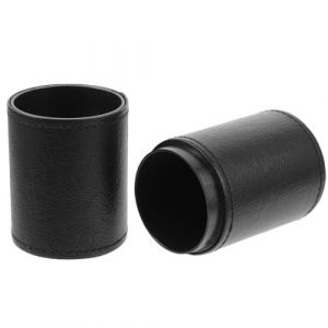 FRCOLOR Pot &agrave; Pinceaux De Maquillage Noir, Pot &agrave; Crayons De Bureau, Grosse Capacit&eacute;, Polyvalent Pour Maquillage Et Rangement, Compact Pour Coiffeuse Et Espace Bureau (Laners, neuf)