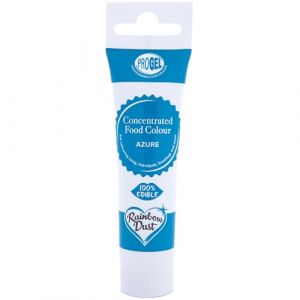 Colorant alimentaire professionnel Rainbow Dust ProGel, bleu électrique 25 g (Univers Cake, neuf)