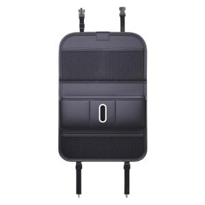 Organisateur de siège d'auto - Protecteur de siège arrière | Couvercle arrière à l'épreuve de l'eau avec 8 poches | Accessoires de voyage en voiture avec support de tablette à tampon | Support de (uk-daming, neuf)