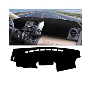 Tapis Tableau Bord pour Toyota pour RAV4 pour XA30 2006 2007 2008 2009 2010 2011 2012 pour RAV 4 Tableau E Bord Voiture &Eacute;viter Tapis Couverture Tapis Antid&eacute;rapants Couverture Tableau Bord(Black Side) (BOLIWLKJ, neuf)