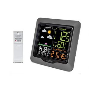 La Crosse Technology - WS6822 Station M&eacute;t&eacute;o avec &eacute;cran LCD color&eacute; - Silver (Meteotronic | Facturation avec TVA en France !, neuf)