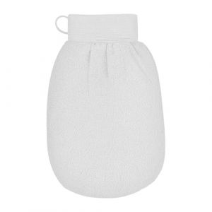 exfoliatings Gloves, Shower Mitt, Body Scrubber, Deep Cleansing Texture, Elastic Cuff Design for Dead Skin Removal, Bath, Shower, Spa Use for Women and Men, Viscose Fibre Material (xiayuso, neuf)