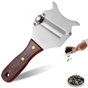 Coupe Truffe,XURJUMI Trancheur de Truffes, Truffe Coupe-Fromage, rape a truffe,Rasoir à Truffe, Rasoir à Truffe Trancheuse à Fromage à Truffe Réglable avec Poignée en Bois pour Légumes, Ail (SENXING UOH LTD, neuf)