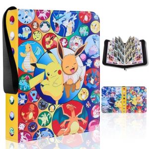 Classeur Carte Avec Fermeture Éclair, 50 Pages 900 Cartes Classeur, Album Avec Portable Poignée, Porte Cuir Imperméable (Zoouan_store, neuf)