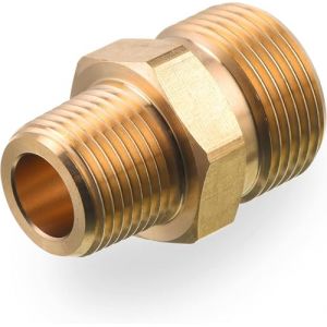 M MINGLE Raccord de nettoyeur haute pression M22, adaptateur NPT mâle 3/8" vers M22 14 mm mâle, 4500 PSI (M MINGLE, neuf)
