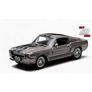 Greenlight Voiture Miniature Ford Mustang Shelby GT500 Eleanor 1967 60 Secondes Chrono 1/43 (CAPACHATCOM, neuf)