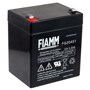Fiamm FG20451 Batterie au plomb 12 V 4,5 Ah / AGM Plomb Non tissé (akku-net, neuf)
