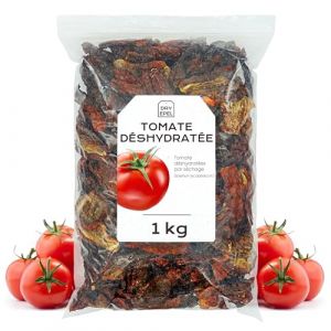 Tomates S&eacute;ch&eacute;s 1 Kg - Tomate D&eacute;shydrat&eacute; en Cubes - L&eacute;gumes D&eacute;shydrat&eacute;s - Sans Sucre Ajout&eacute;, Sans Conservateurs, Sans Gluten (1 kg, Tomates en D&eacute;s) (EPEL, neuf)