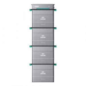 Zendure Solarflow Hyper 2000 avec AB2000X*4 7680Wh, Centrale Électrique de Balcon avec Entrée Solaire 1800W, Hub Intégré(Unité de Contrôle Intelligente) Micro Onduleur, Charge AC Bidirectionnelle1200W (Zendure_Europe, neuf)