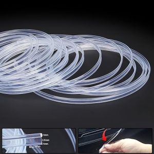 TABEN 8 m / 26.24ft Fibre Optique lumière côté Voiture Lueur 12V 1W éclairage LED étanche Tuyau de Fiber Optique Voiture atmosphère intérieure néon Bande lumières (TABEN-Auto, neuf)