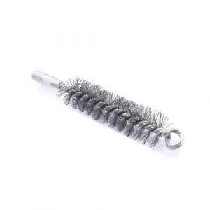 TMTGTS Brosse cylindrique métallique 30 mm - Brosse en fil d'acier - Brosse pour tuyau de cheminée - Brosse de cheminée - Brosse à chaudière - Brosse tubulaire - Fil d'acier (shouhu, neuf)