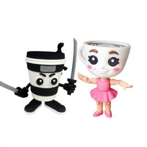 Gen&eacute;rico Pack exclusif Figurines Ballerine Capucine & Cappuccino Assassin - &Eacute;dition Brainrot Articul&eacute;es (Makerfan La F&aacute;brica, neuf)