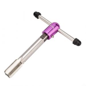 Kit de r&eacute;paration de filetage de manivelle de v&eacute;lo avec tarauds gauche et droit pour vilebrequin 9/16 (droite + cl&eacute;) (Sengying, neuf)