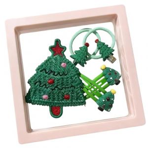 Pince &Agrave; Cheveux De No&euml;l Pour Attaches En Plastique &Eacute;pingles &Agrave; Cheveux Dessin Anim&eacute; Nourrissons Accessoires T&ecirc;te Antid&eacute;rapants S&eacute;curis&eacute;s &Eacute;v&eacute;nements Accessoires No&euml;l En (bingmukeji, neuf)