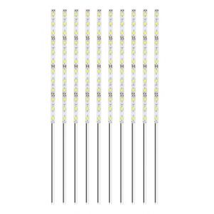 HUAZIZ 10 Pi&egrave;ces 200mm Pr&eacute; C&acirc;bl&eacute;es LED SMD, Mod&eacute;lisme 2835 12-18V LED Bandes, Blanc (HUAYUE-EU, neuf)