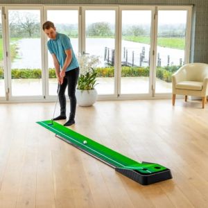 FORB Tapis de Putting pour l’Entraînement de Golf (Choix de Modèles & Tailles) (Tapis de Putting 'Double Vitesse') (Net World France, neuf)