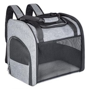 Sac Transport Chat, Sac de Transport pour Chat, Sac à Dos Chat Chien, Sac Transport pour Chat Petit Chien Respirant, Sac à Dos Pliable pour Chien de Voyage (winbarry, neuf)