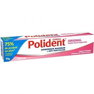 Polident Adhérence Maximum Original + Anti-Particules 70g (lot de 3) (MF ECOM NETWORK, neuf)
