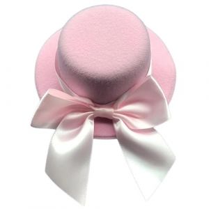 Bowknot Decals Bibi en forme de chapeau épingles à cheveux de mariée Bibi Pince à cheveux Mariage Pince à cheveux pour femme Queue de cheval (ZQING_X, neuf)