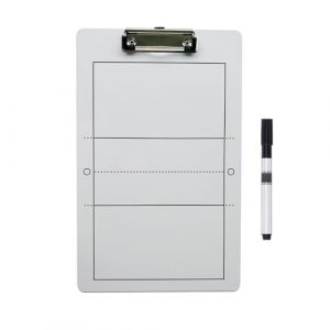 Amagogo Planche Tactique Effaçable, Tableaux Tactiques pour Volley-Ball Handball Futsal, Planches d'entraînement Tactique Portable, Tableau Coach avec Stylo pour Entraînement (Volley-Ball) (amagogouk, neuf)