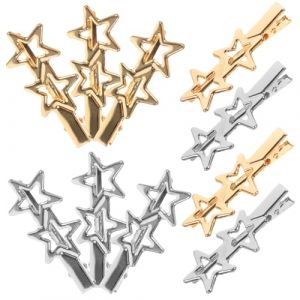 POPETPOP 20pi&egrave;ces Lot De Pinces &agrave; Cheveux Forme &Eacute;toile Petites &Eacute;pingles Cheveux Accessoires Coiffure Femme (Denneyas, neuf)