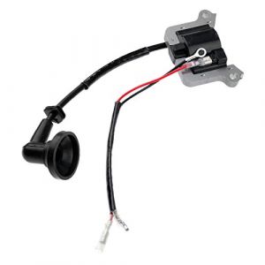 Hicello Bobine d'Allumage 62mm pour Débroussailleuse, Bobine Allumage avec Câble pour Multifonction 4 en 1, Tondeuse, Coupe-Herbe, Taille-Haie 43CC 52CC (Hicello-uk, neuf)