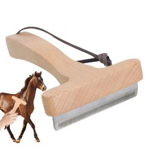 Outil De Toilettage Pour Chevaux | Nettoyant Tondeuse Poils Animaux Domestiques - Brosse Démêlante Anti-Rouille pour Chiens, Chats, Chevaux et Animaux de Petite et Moyenne Taille (Yuyuxian, neuf)