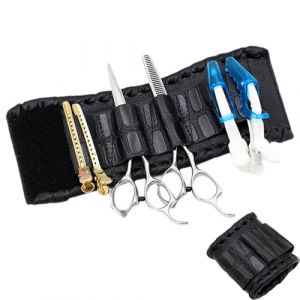 Sac de poignet ciseaux, sacs de ciseaux | Housse pour ciseaux, récipient de rangement, bracelet de ciseaux de coiffeur - Sac à ciseaux pour styliste professionnel, sac à ciseaux (wasikemt, neuf)