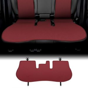 KUNGKIC Housse de protection pour banquette arrière de voiture BMW X1 F48 2014-2022 en maille respirante pour siège arrière de voiture pour toute la saison Accessoire d'intérieur Rouge (KUNGKIC Auto, neuf)