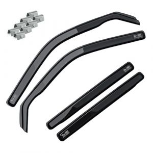 MOTOS Deflecteur vitre voiture pour RENAULT GRAND SCENIC III 2016-2022 D&eacute;flecteurs d'air &eacute;l&eacute;gants avec installation facile, R&eacute;duction du bruit et des turbulences, D&eacute;flecteurs de fen&ecirc;tre lat&eacute;rale robus (MOTOS EU, neuf)