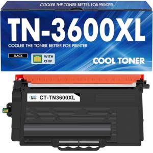 TN-3600XL TN-3600 Toner Kompatible pour Brother TN3600XL TN3600 MFC-L5710DW MFC-L5710DN MFC-L6710DW HL-L5210DN HL-L6415DN HL-L6210DW DCP-L5510DW MFC-L6910DN HL-L5210DW HL-L5215DN - Noir (avec Puce) (Origin EU, neuf)