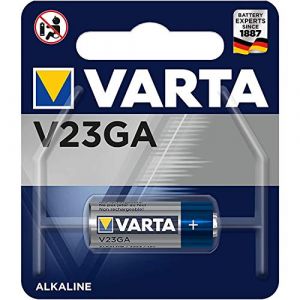VARTA Pile alcaline "Electronics" V23GA 12 volt (P & F France, neuf)