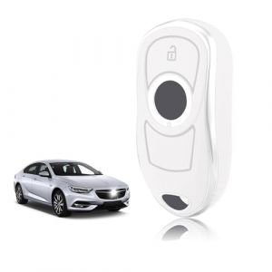 TOOMUME Coque Cl&eacute; TPU, Etui Cl&eacute; &Eacute;tui Cl&eacute; 2 Boutons Adapt&eacute; pour Opel Vauxhall Insignia B Astra K Corsa E Zafira C Meriva B Buick Encore Envision Verano, Couvre Clef Cache Cle Voiture Tel&eacute;commande (TOOMUME, neuf)