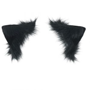 CAZSTYK Serre-tête électrique rechargeable avec oreilles de loup pour Halloween, jeu de rôle, bandeau d'oreille de loup pour filles, maquillage et photographie (Yiguanzhuo, neuf)