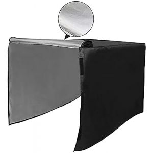 Housse de Cage pour Chien insonorisée et imperméable pour Animal Domestique, Couverture de Cage pour Chien, Pliable, pour intimité, Coupe-Vent, sans Danger pour Chien, Facile à Utiliser et à (qiangqiang618, neuf)