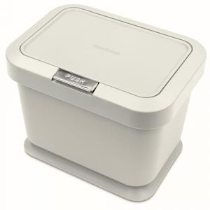 YourCasa Poubelle bio de cuisine 5 l - Couvercle avec m&eacute;canisme &agrave; pression d'un bouton - Seau &agrave; compost pour d&eacute;chets biologiques quotidiens - Anti-odeur - Petit composteur - Poubelle bio - Composteur (yourcasa, neuf)