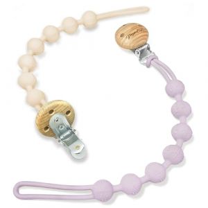 Attache tétine MumEZ Lot de 2 attaches-sucettes silicone sans BPA pour garçons et filles, pratiques et sûres, accroche tétine bébé durable, attache sucette stylée. (Coco Life Boutique, neuf)
