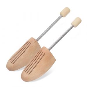 Starvortex Embauchoir Chaussure en Bois, Embauchoirs Chaussures Homme et Femme, Embauchoir à Chaussures Ressort en Acier Inoxydable, Forme pour Chaussures Sèche Absorbant l'Humidité (Taille 37-41) (Starvortex EU, neuf)