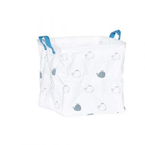 Cube de rangement Blue Baleine - Sauthon Baby Deco (Family Concept, neuf)