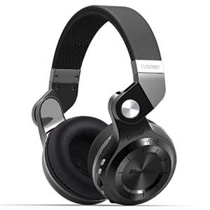 Bluedio Casque Bluetooth sans fil pliable avec fente pour carte micro SD, radio FM, Amazon Web Services, microphone pour t&eacute;l&eacute;phone portable/t&eacute;l&eacute;viseur/PC (noir) (HHJD Distribution, neuf)