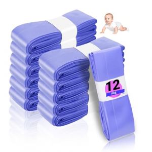 PESLNG 12 Cartouches de Recharge pour Poubelle &agrave; Couches, Cartouche de Recharge Litter Locker Compatible avec Angelcare, Tommee Tippee, Poubelle &agrave; Couches Octogonale, LitterLocker (LORISWE, neuf)