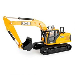 TOMY BRITAINS - Véhicule de Collection, Excavatrice sur Chenilles JCB pour Adultes 43211, Réplique de Véhicule de Construction, Modèle à l'Echelle 1/32, Adaptée aux Enfants de 3 ans+ (PolskaKsiegarnia-FR, neuf)